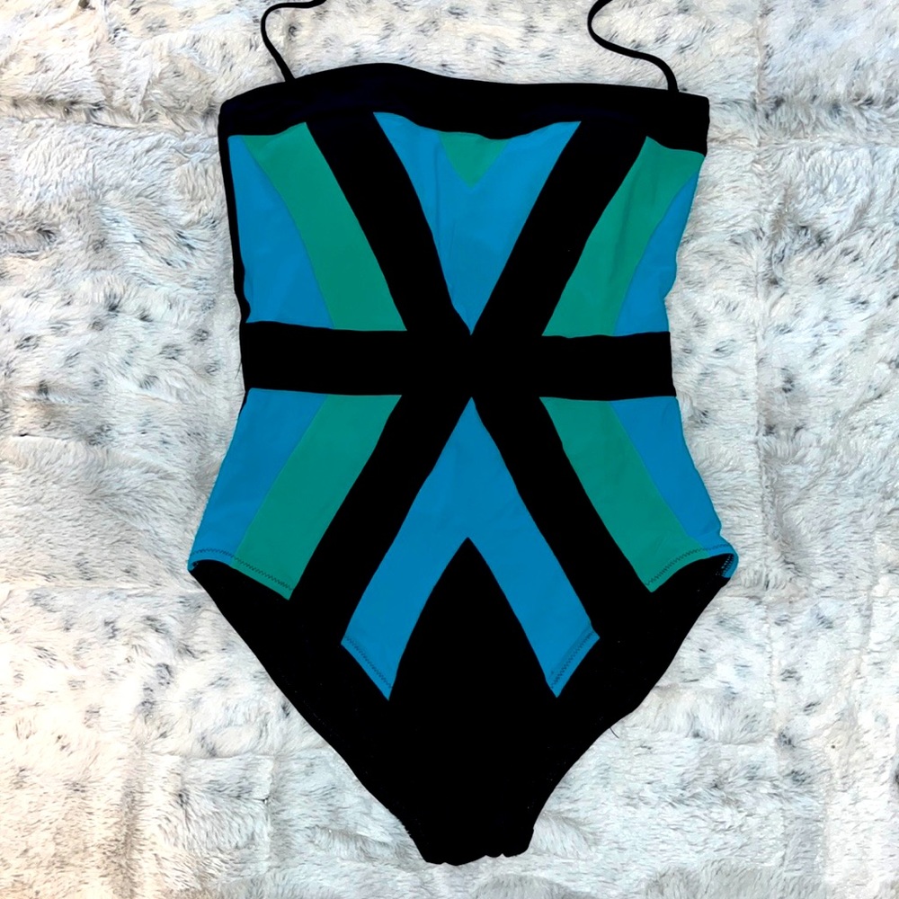 Shaping one piece swimsuit